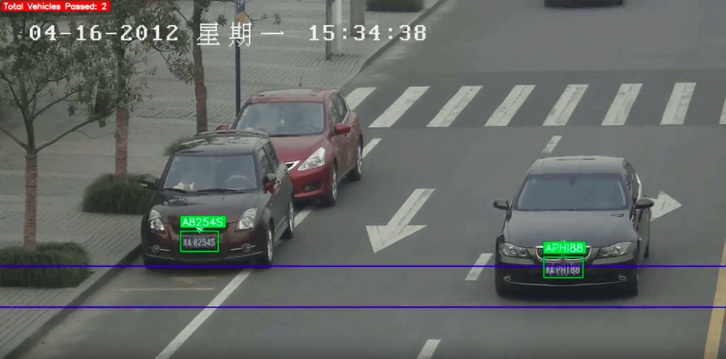 Real-time Vehicle License Plate Detection System screenshot